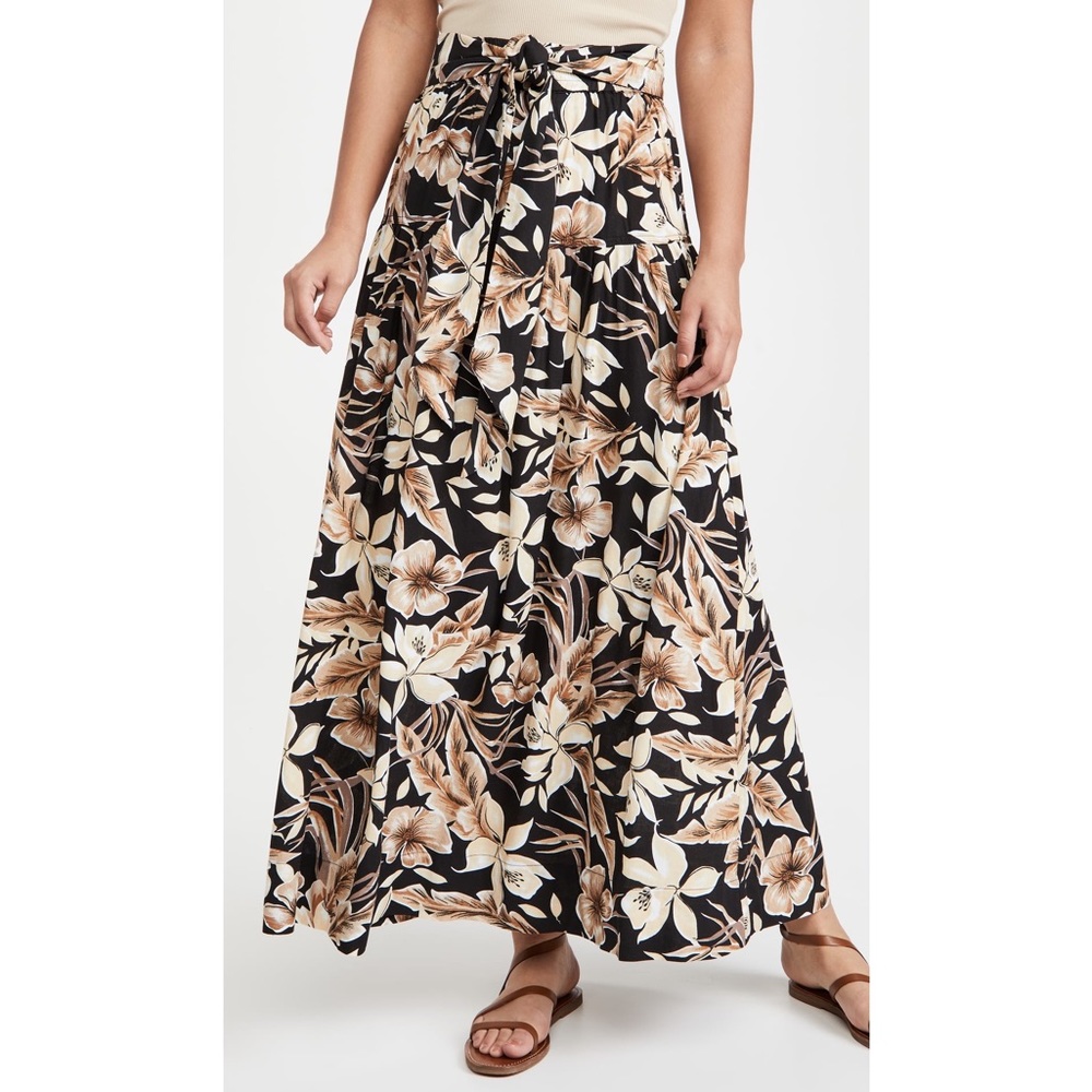 NWOT THE GREAT. Floral The Long Highland Maxi Skirt